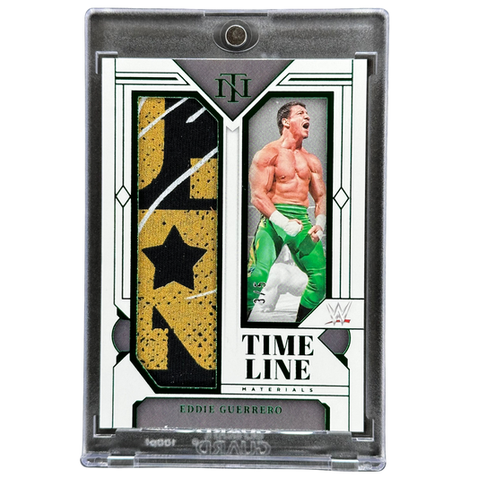 Eddie Guerrero 2024 National Treasures Time Line Memorabilia 3/5 #TM-EGR