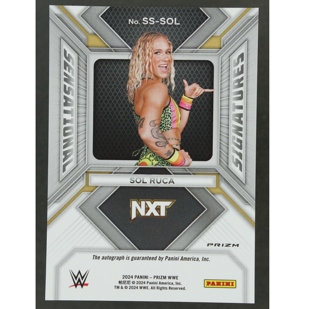 Sol Ruca 2024 Prizm Sensational Signatures #SS-SOL