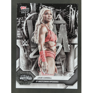 Jade Cargill 2026 Topps Now Wrestlemania Vegas #12