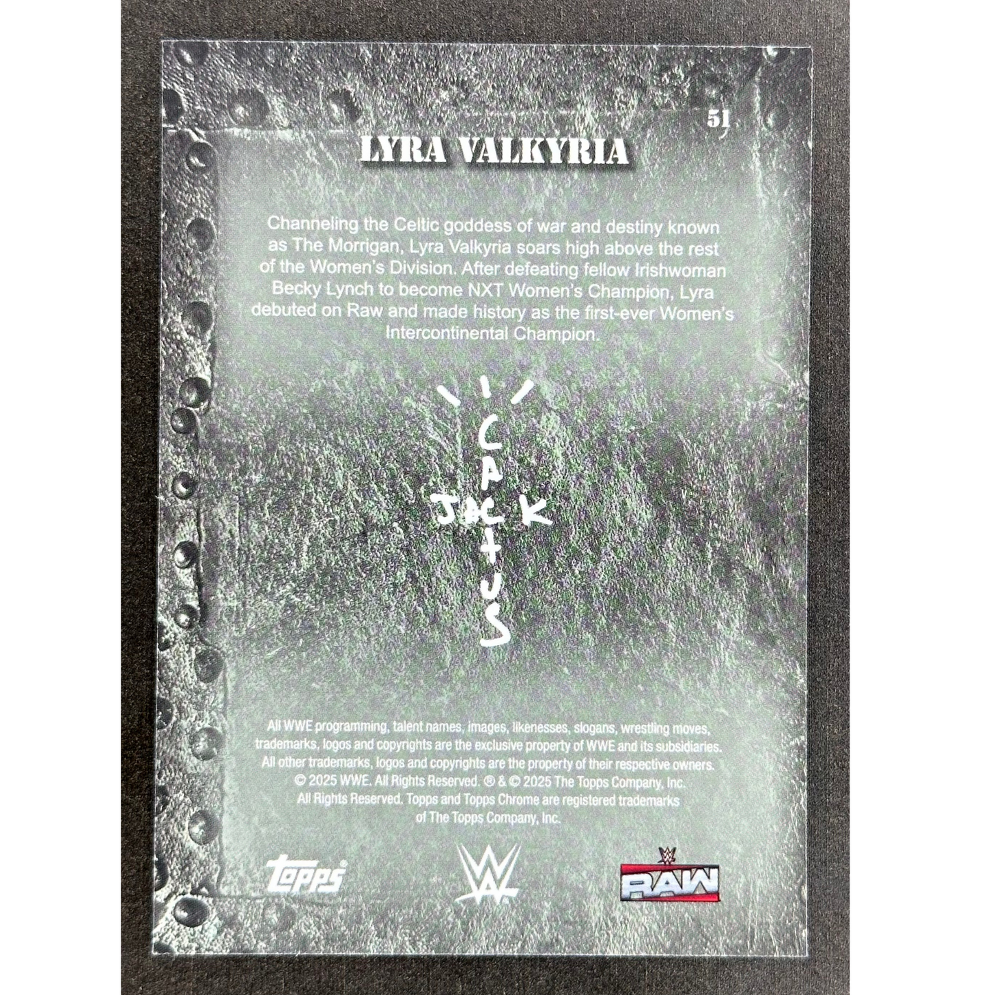 Lyra Valkyria 2025 Cactus Jack Red Flannel #51