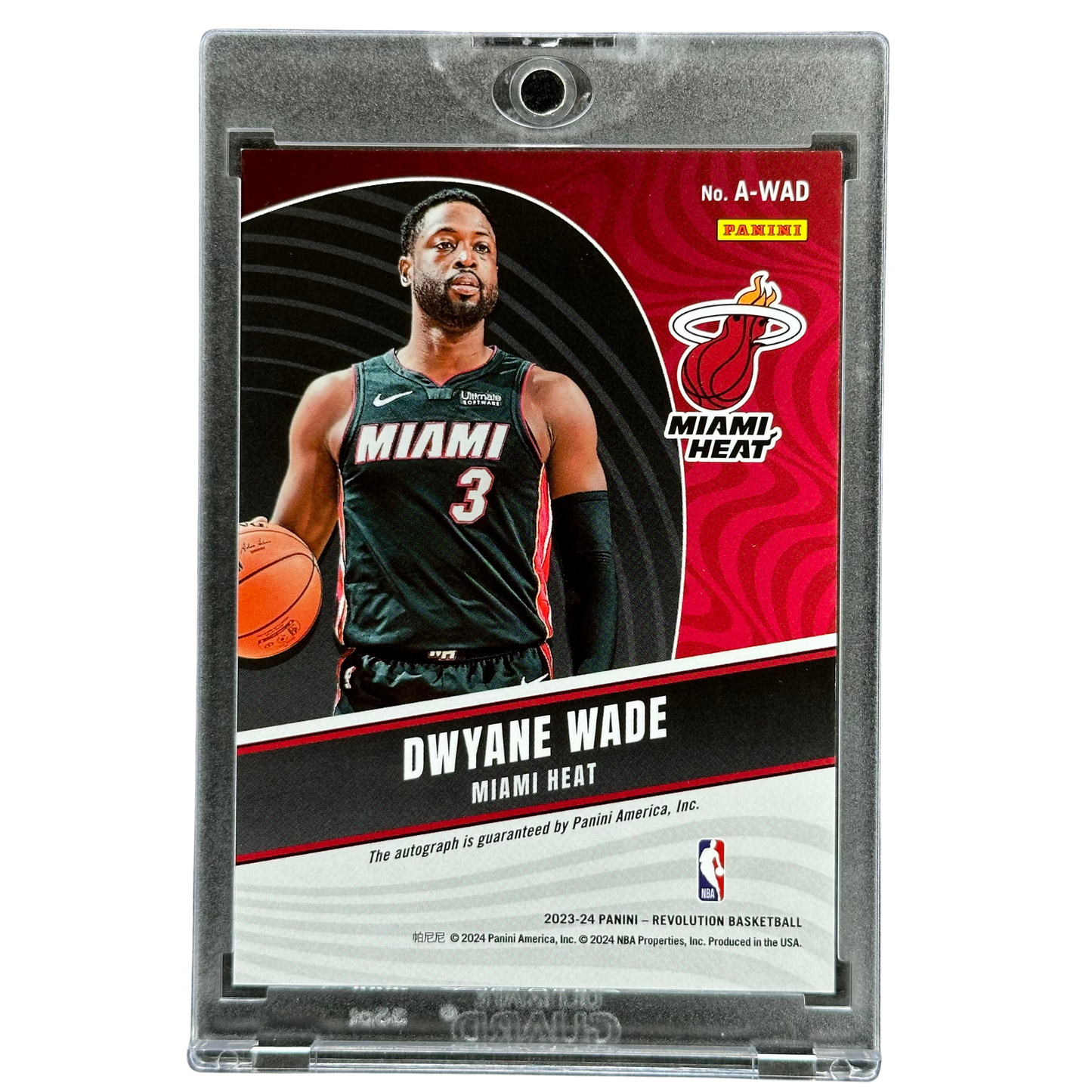 Dwyane Wade 2023 Revolution Auto #A-WAD