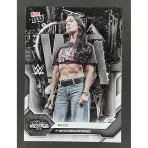 Aj Lee 2026 Wrestlemania Topps Now Vegas #13