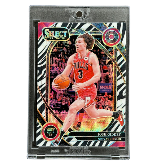 Josh Giddey 2024 Select Zebra Courtside #238
