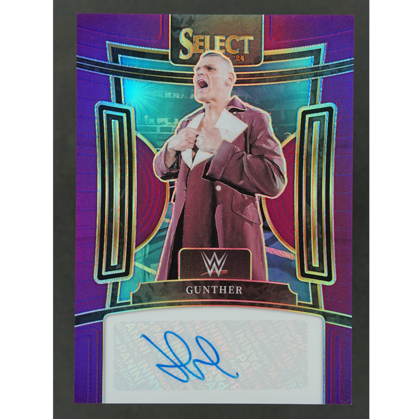 Gunther 2024 Select Purple Auto 24/35 #SG-GTH