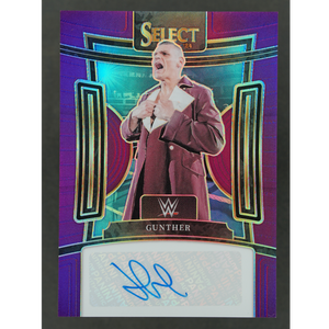 Gunther 2024 Select Purple Auto 24/35 #SG-GTH