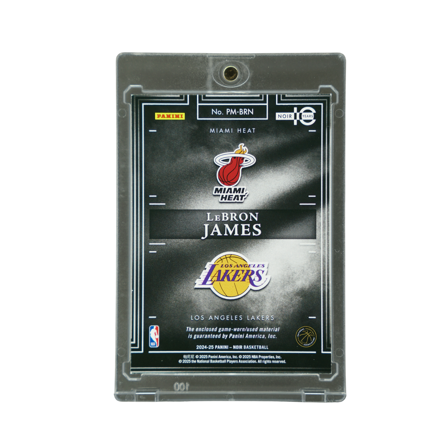 Lebron James 2024 Moir Prequel Memorabilia 41/99 #PM-BRN
