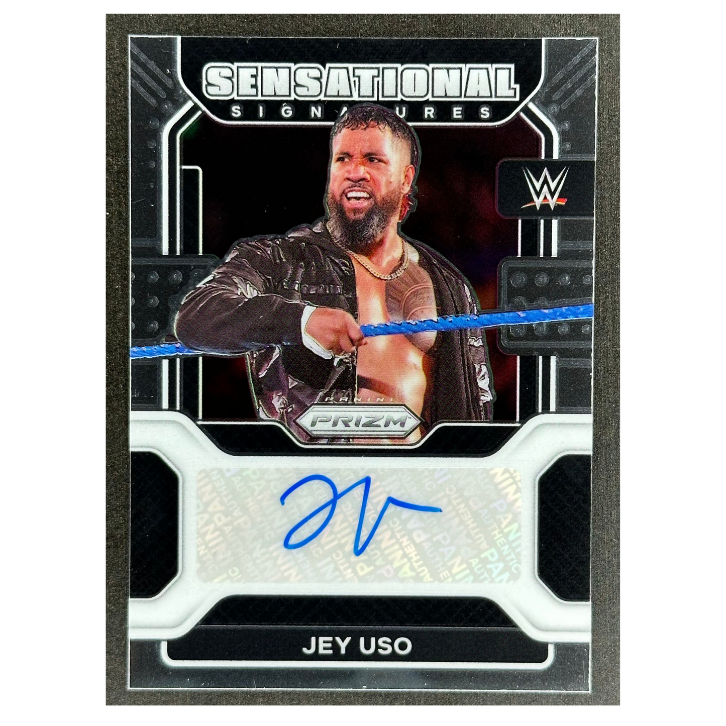 Jey Uso 2022 Prizm Sensational Signatures Auto #SS-JUS