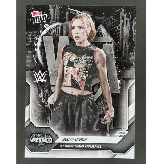 Becky Lynch 2026 Topps Now Wrestlemania Vegas #14