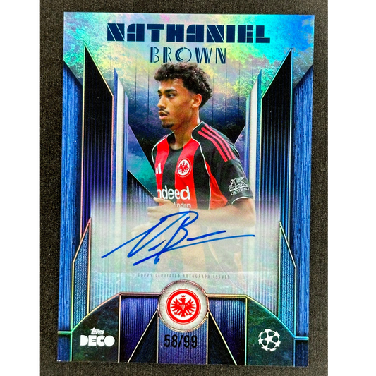 Nathaniel Brown 2025 Deco Auto 58/99