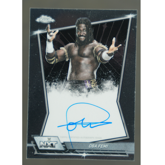 Oba Femi 2026 Chrome NXT Auto #NXT-OBA