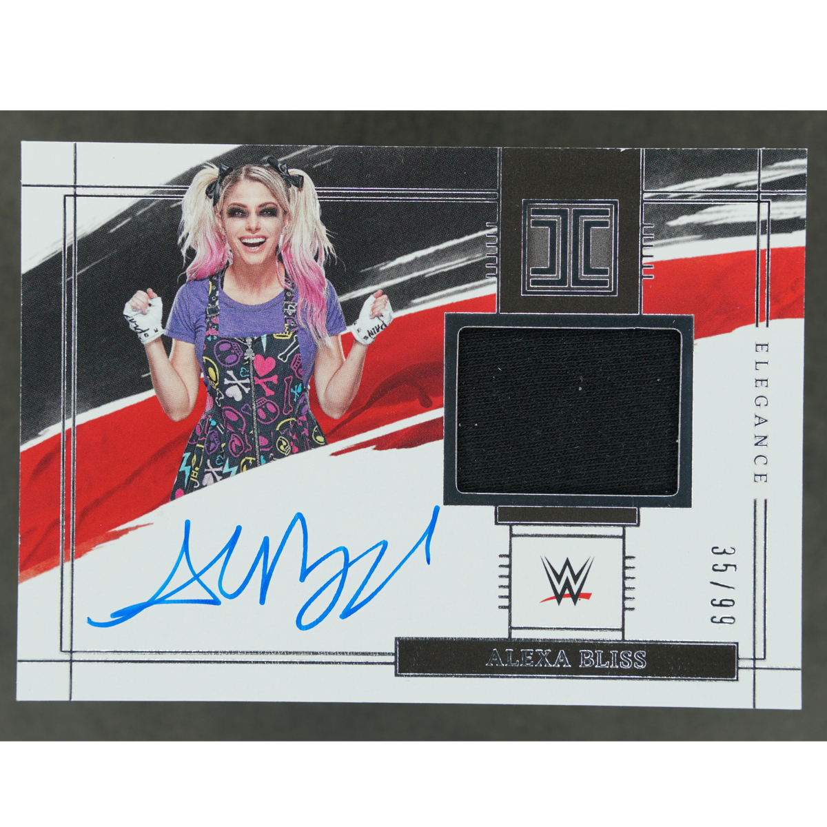 Alexa Bliss 2022 Impeccable Memorabilia Auto Elegance 35/99 #EM-ABS