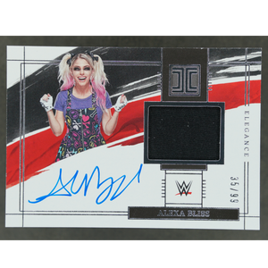 Alexa Bliss 2022 Impeccable Memorabilia Auto Elegance 35/99 #EM-ABS