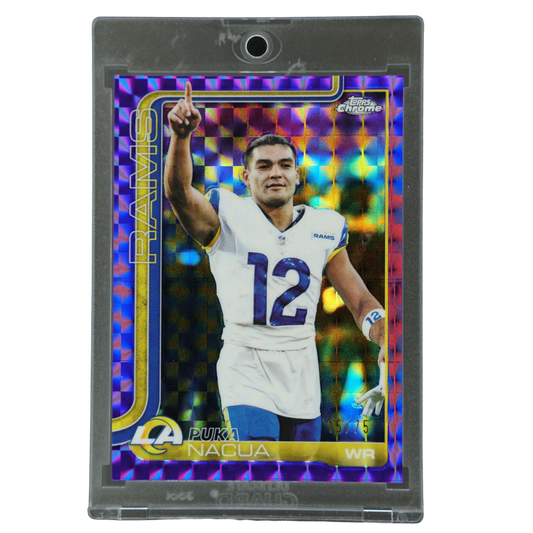 Puka Nacua 2025 Chrome 15/75 #166