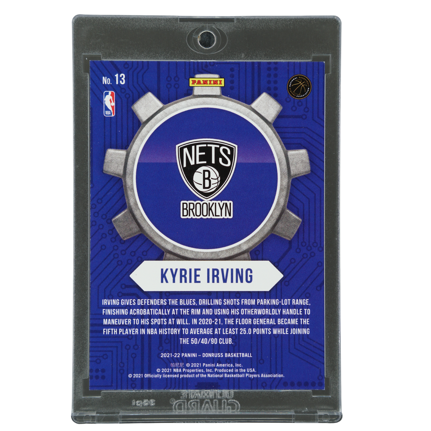 Kyrie Irving 2021 Donruss Craftsmen 7/10 #13