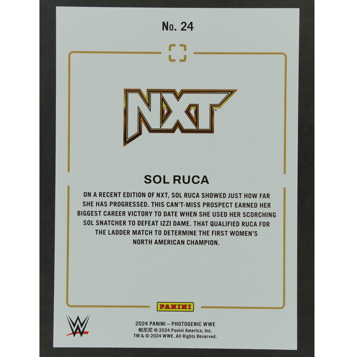 Sol Ruca 2024 Photogenic 5/6 #24
