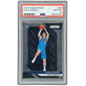 Luka Doncic 2018 Prizm RC Rookie Card PSA 10 #280