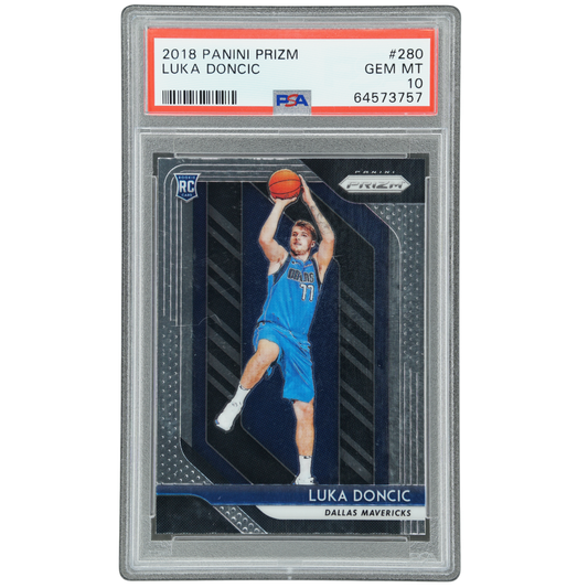 Luka Doncic 2018 Prizm RC Rookie Card PSA 10 #280