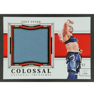 Zoey Stark 2024 National Treasures Colossal Memorabilia 11/99 #CMM-ZS
