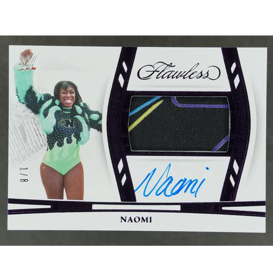 Naomi 2024 Flawless Memorabilia Auto 1/8 #HZ-NOM