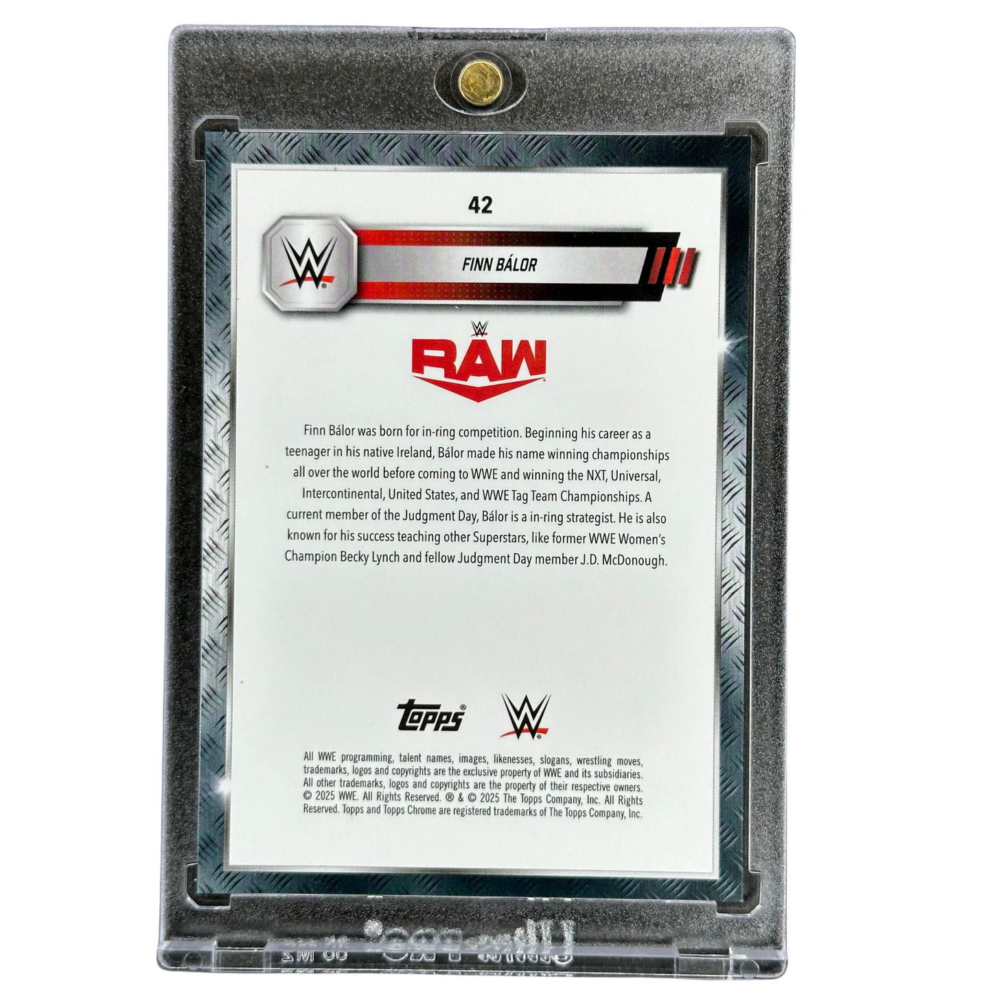 Finn Balor 2025 Chrome Frozenfractor -3/0 #42