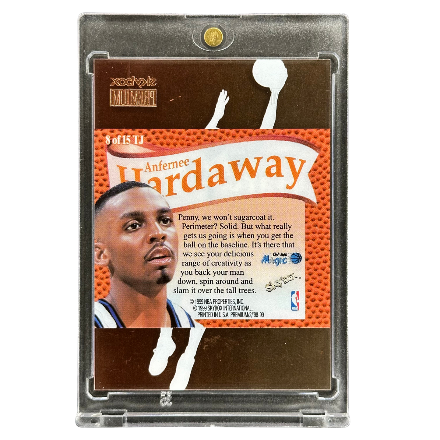 Anfernee Hardaway 1998-99  Skybox Premium That´s Jam #8