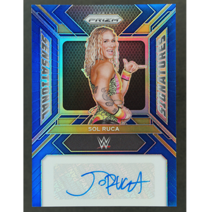 Sol Ruca 2024 Prizm Sensational Signatures Blue 40/49 #SS-SOL