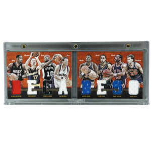Mourning, Mullin, Rodman, Majerle, Ewing, Starks, Jackson, Price 2011 Preferred Decades `90 80/99 Memorabilia #4