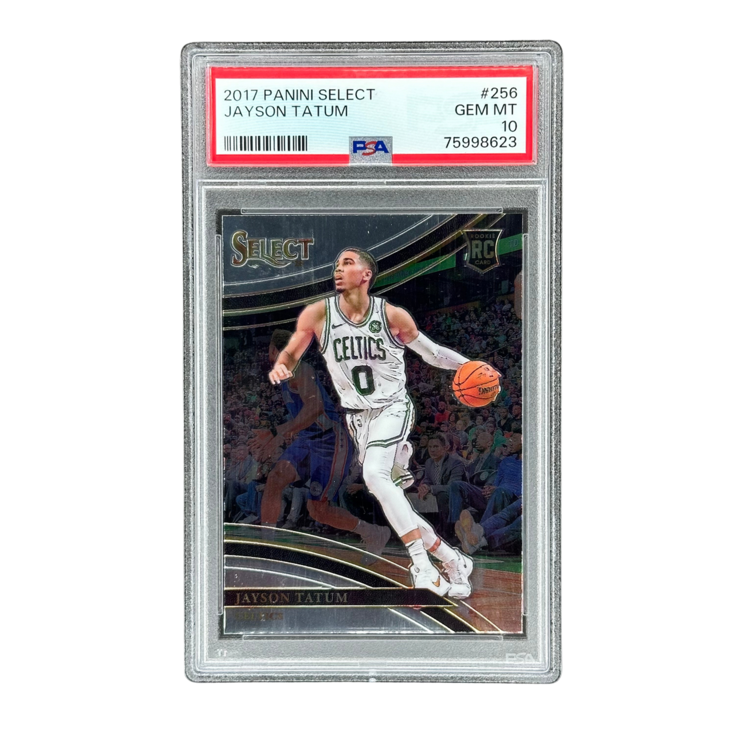 Jayson Tatum 2017 Select Courtside RC Rookie Card PSA 10 #256