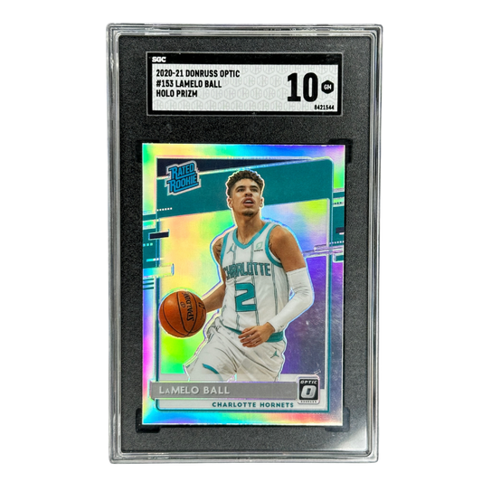 Lamelo Holo 2020 Donruss Optic Holo SGC 10 #153