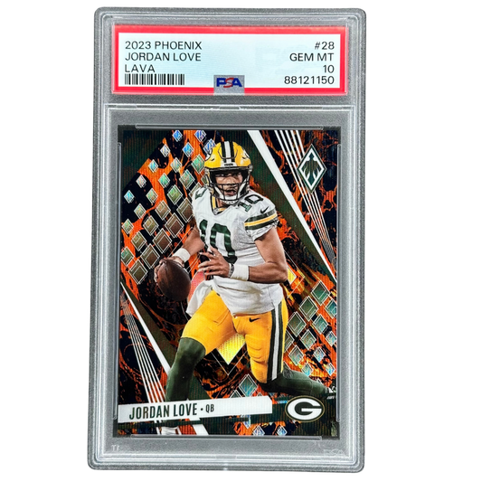 Jordan Love 2023 Phoenix Lava 25/150 PSA 10 #28