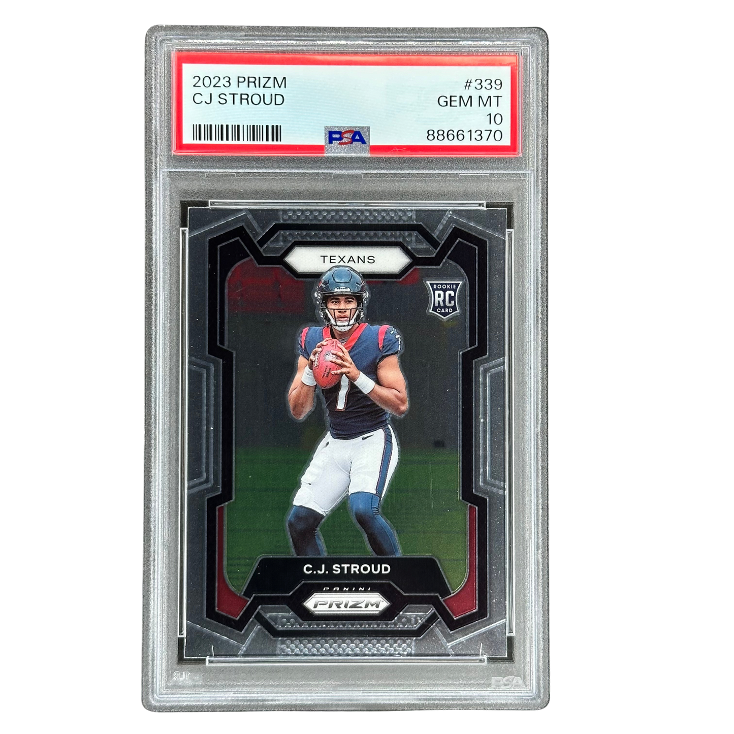 CJ Stroud 2023 Prizm RC Rookie Card PSA 10 #339
