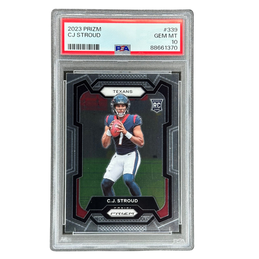 CJ Stroud 2023 Prizm RC Rookie Card PSA 10 #339