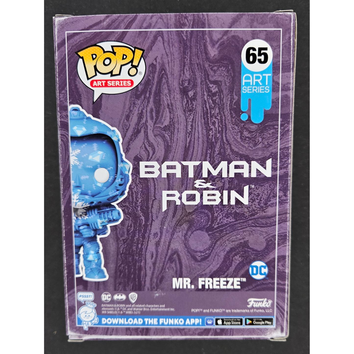 Mr. Freeze Funko Pop! Art Series Batman & Robin #65