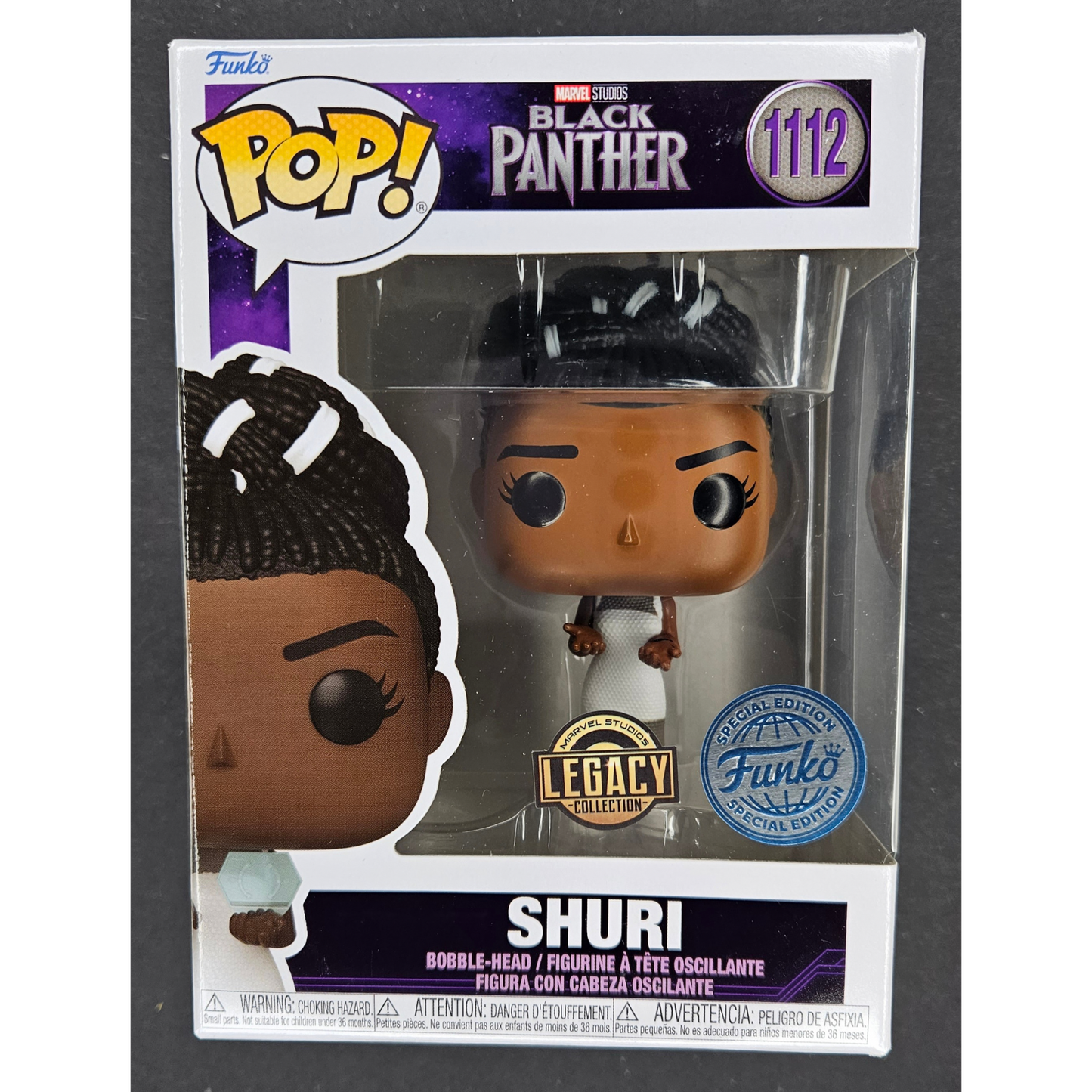 Shuri Funko Pop! Panther #1112 Special Edition Marvel Studios Legacy Edition