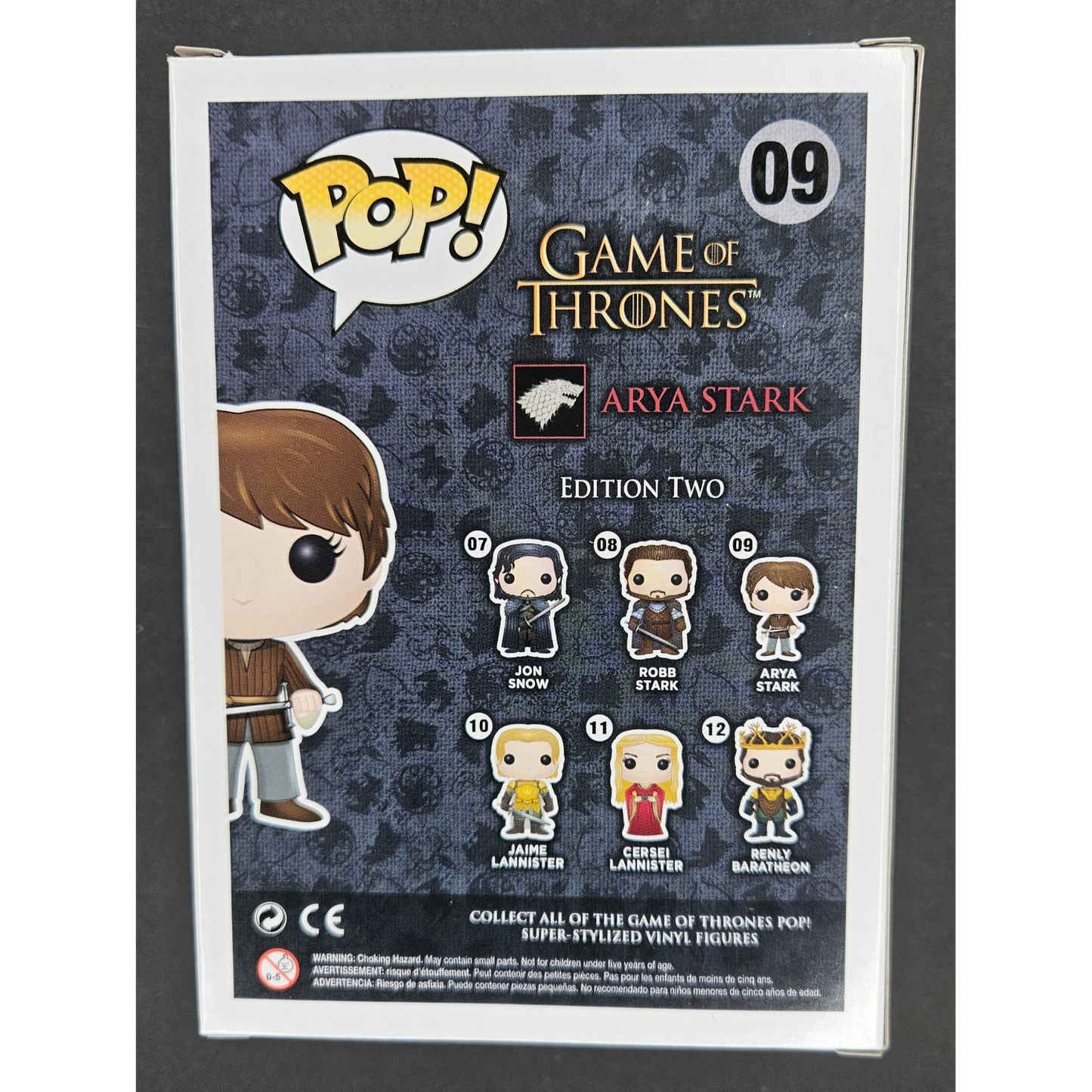 Arya Stark Funko Pop! Game of Thrones #09