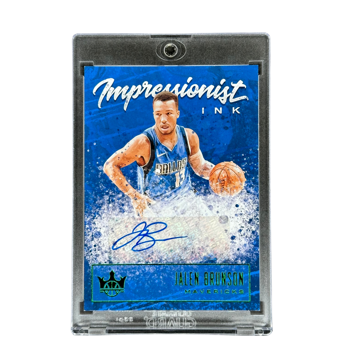 Jalen Brunson 2019 Court Kings Impressionist Ink Auto 14/15 #II-JBR