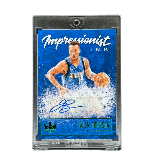 Jalen Brunson 2019 Court Kings Impressionist Ink Auto 14/15 #II-JBR