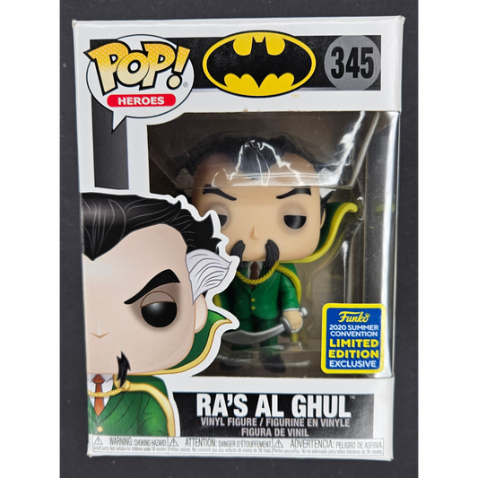 Ra's Al Ghul Funko Pop! Heroes DC #345 2020 Summer Convention Limited Edition Exclusive