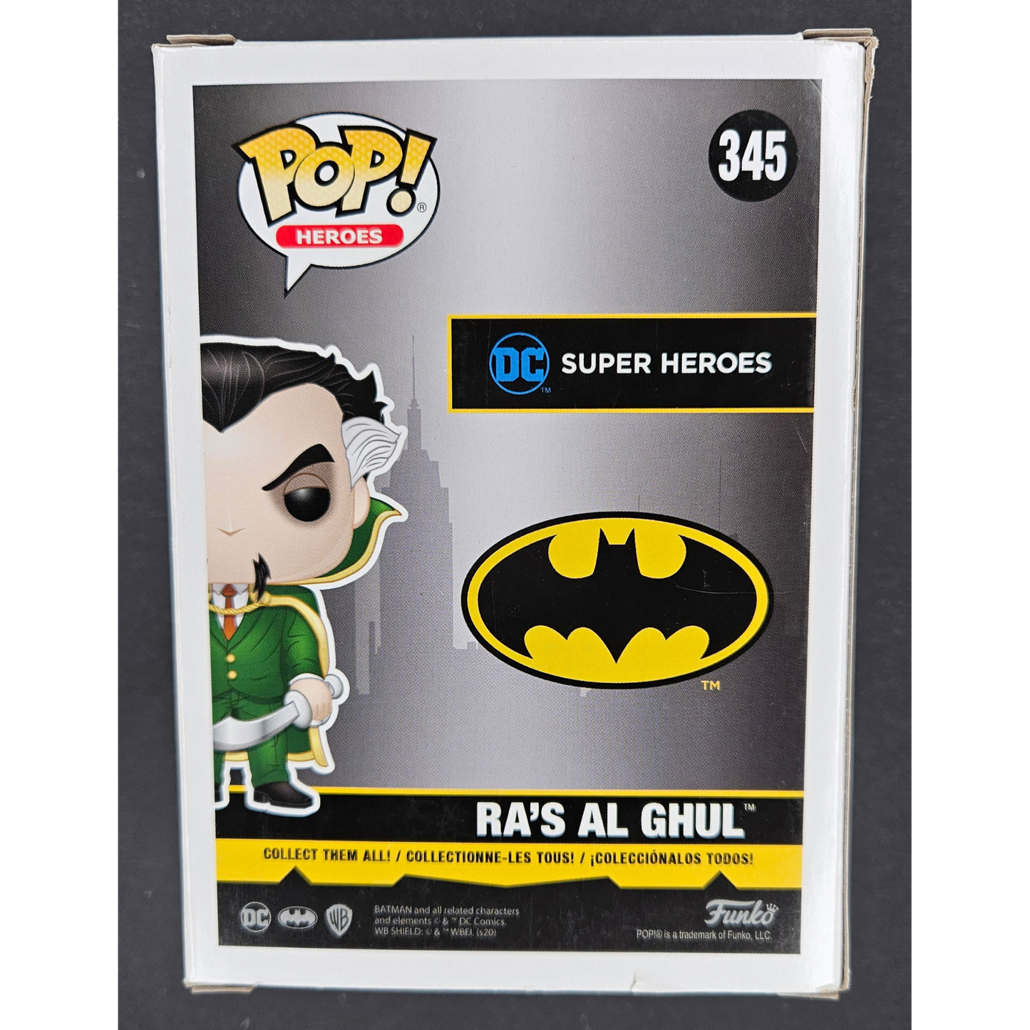 Ra's Al Ghul Funko Pop! Heroes DC #345 2020 Summer Convention Limited Edition Exclusive