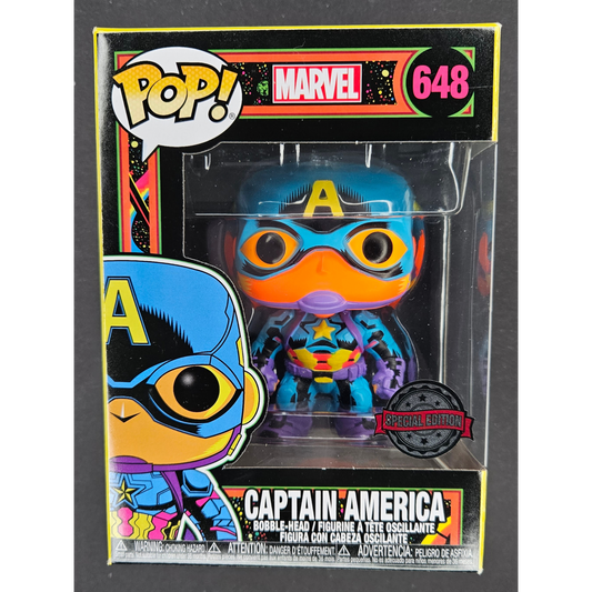 Captain America Funko Pop! Marvel #648 Special Edition