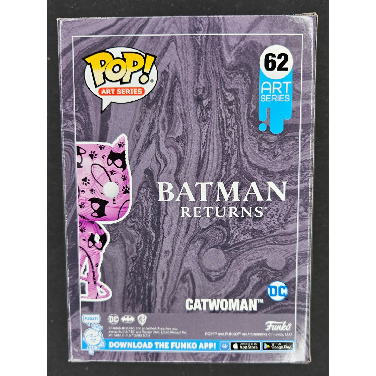 Catwoman Funko Pop! Art Series Batman Returns DC #62