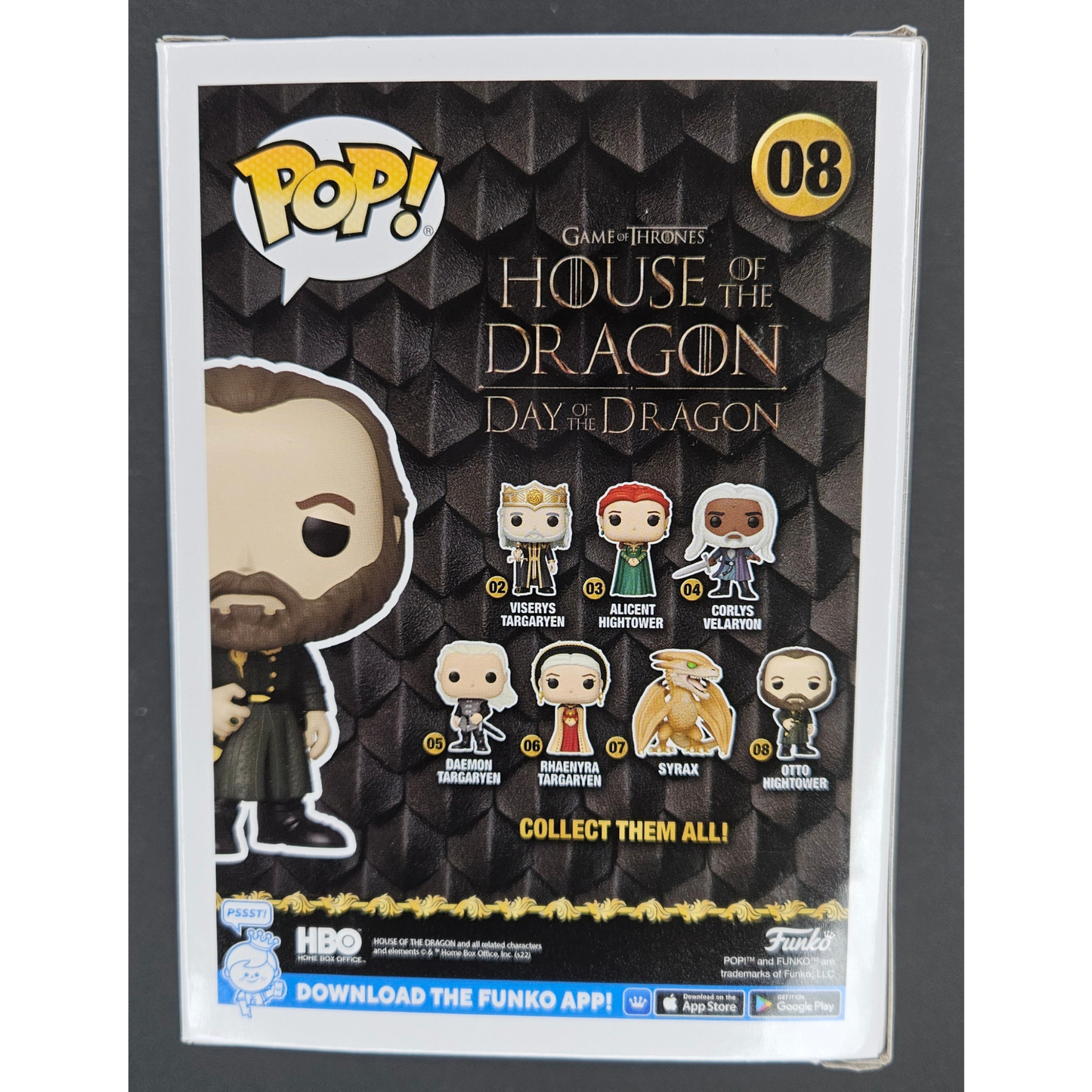 Otto Hightower Funko Pop! House of the Dragons #08