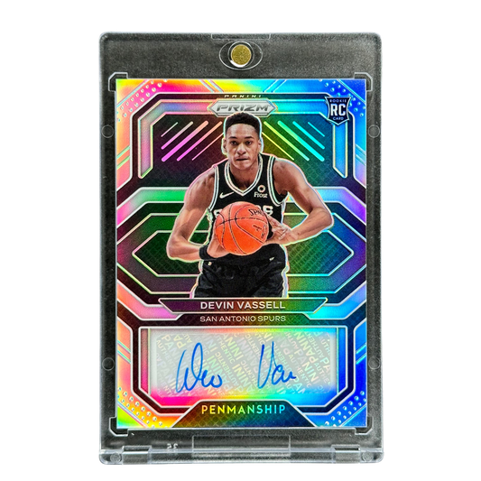 Devin Vassell 2020 Prizm Penmanship Silver RC Rookie Card #RP-DVS