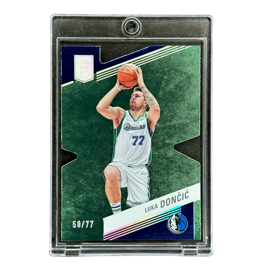 Luka Doncic 2022 Elite Green Die-Cut 50/77 #167