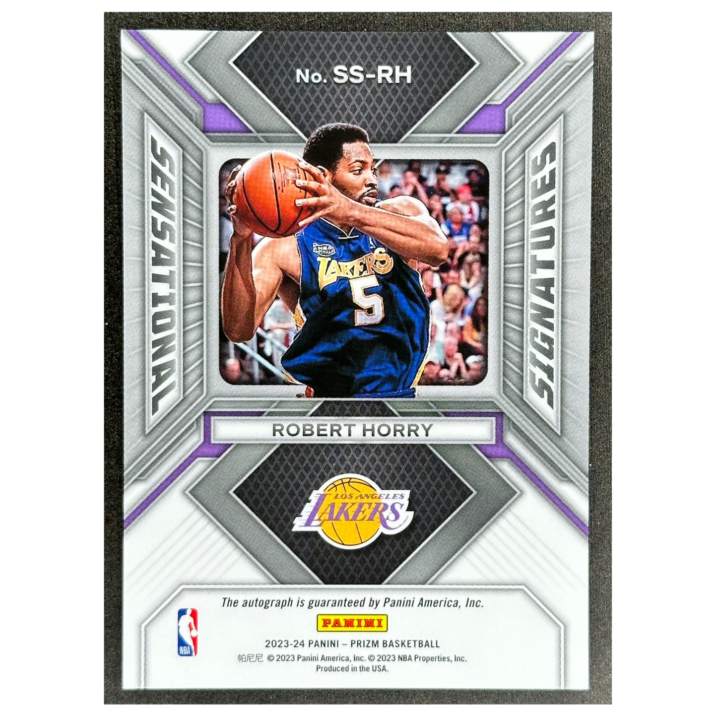 Robert Horry 2023 Prizm Sensational Signatures #SS-RH