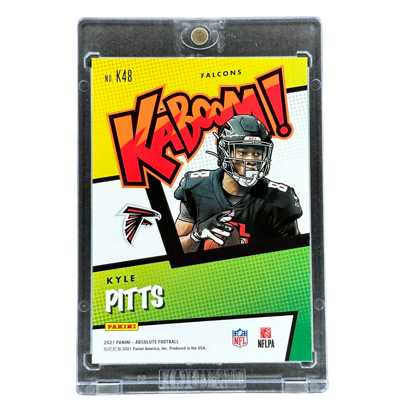 Kyle Pitts 2021 Absolute KABOOM! RC Rookie Card #K48