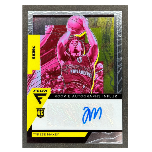 Tyrese Maxey 2020 Flux RC Rookie Card Auto #RAI-MAX