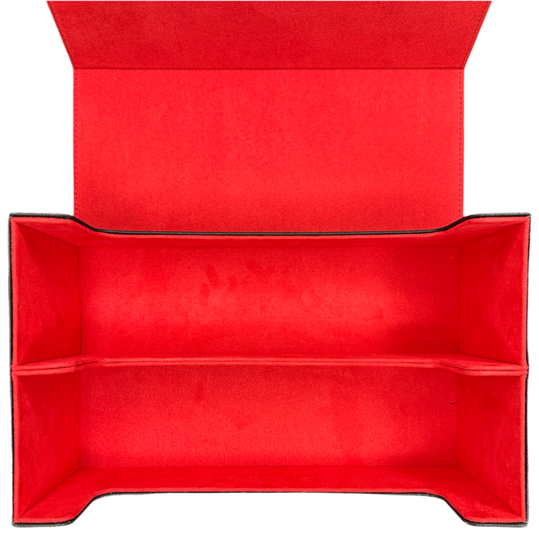 Trading Cards Storage Box 2-Row Platz für bis zu 70 Mag Holder