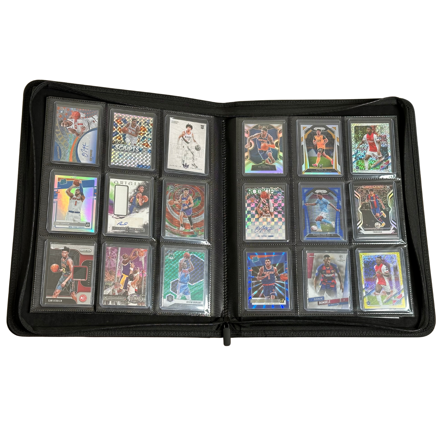 9-Pocket 3x4 Top Loader Binder für bis zu 216 Karten / Ordner für Trading Cards