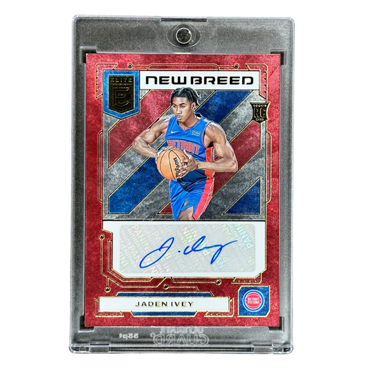 Jaden Ivey 2022 Elite New Breed RC Rookie Card 5/49 Auto #NB-JIV